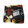 BossFitted White Black and Red Boxer Briefs