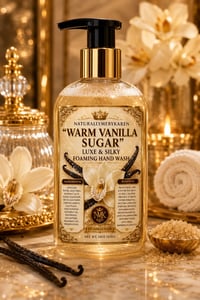 Image 1 of “WARM VANILLA SUGAR” LUXE & SILKY FOAMING HAND WASH FO: VANILLA SUGAR