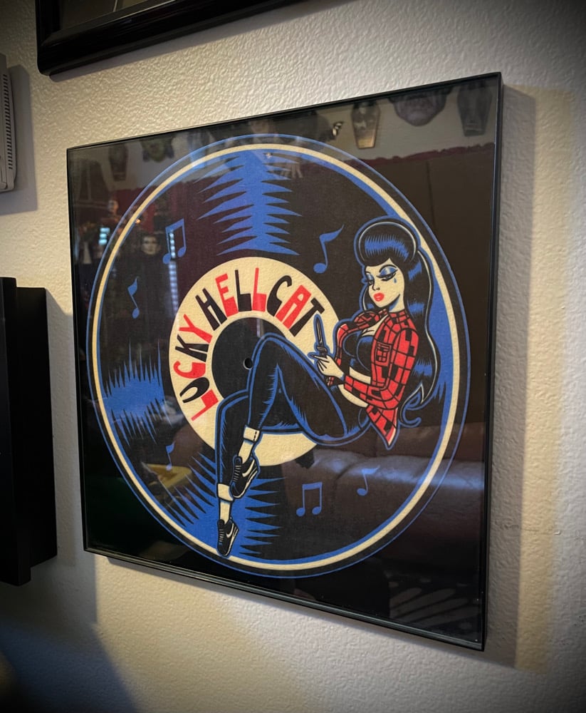 Rock n Roll Gangster Turntable Slipmat
