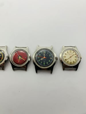 Image of lot of 5 x vintage west end 1950's manual wind watches,(We-01)