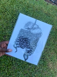 Image 7 of "Scribbles." The Arts in Medicine Print Series