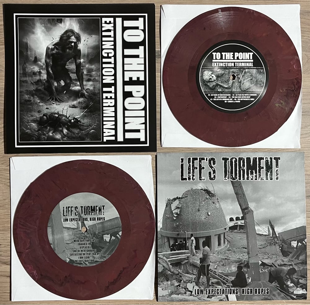 To The Point / Life’s Torment "split" 7"
