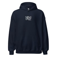 Image 4 of N8NOFACE Embroidered Stacked Logo Unisex Hoodie (+ more colors)