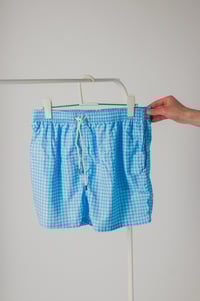 Image 4 of Traje de baño azul de flores