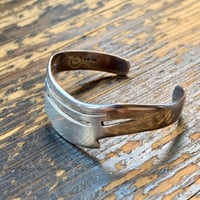 Image 2 of Taxco Sterling Silver Cuff Bracelet
