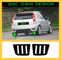 Image 4 of X2 Mk6 Ford Fiesta st rear reflectors overlay stickers -multiple options 