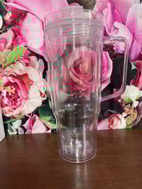 40oz acrylic snow globe tumblers