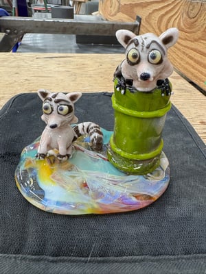 Image of Raccoons at the Park