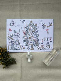 Image 2 of Carte de voeux *Sapin festif*