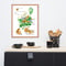 Image of Cinnamon - Removing Barriers, Wealth, Motivation, Passion, Essence Botanical Art Print