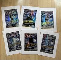 Image 1 of Star Wars, mounted front covers, Empire magazine 2018