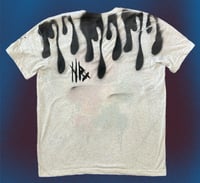 Image 2 of “EDIBLE” CUSTOM HAND PAINTED T-SHIRT LARGE