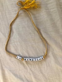 Image 1 of Collier Lien doré "La Bamboche"