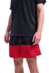 Warrillow swim shorts in Black and Red