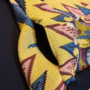 Image of Aztec Tapestry Pouch Pocket Crewneck