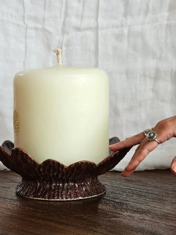 Candelabro Bowl Flor #1