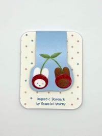 Cherry Miffy Magnetic Bookmark 