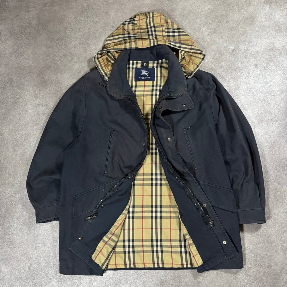 Image of Burberry Canvas Jacket, Size XL