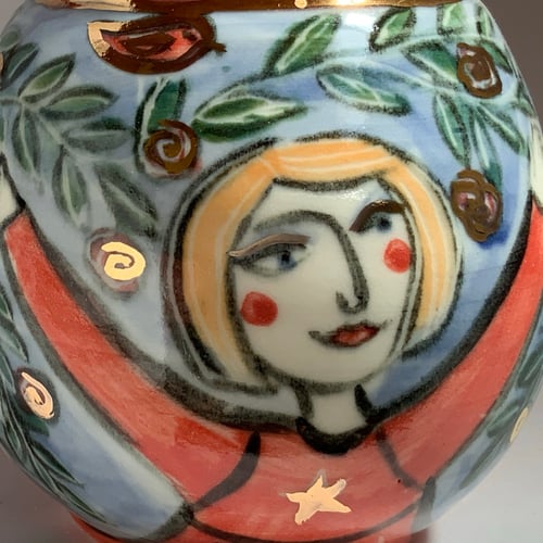 Image of Fairytales vase , Rose garden dance.