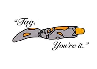 Image 5 of PRE-ORDER: Sonic Screwdriver (& Quote) Acrylic Pins