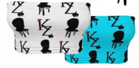 Image 1 of Kreate Now + Die Later Bandeau tops 