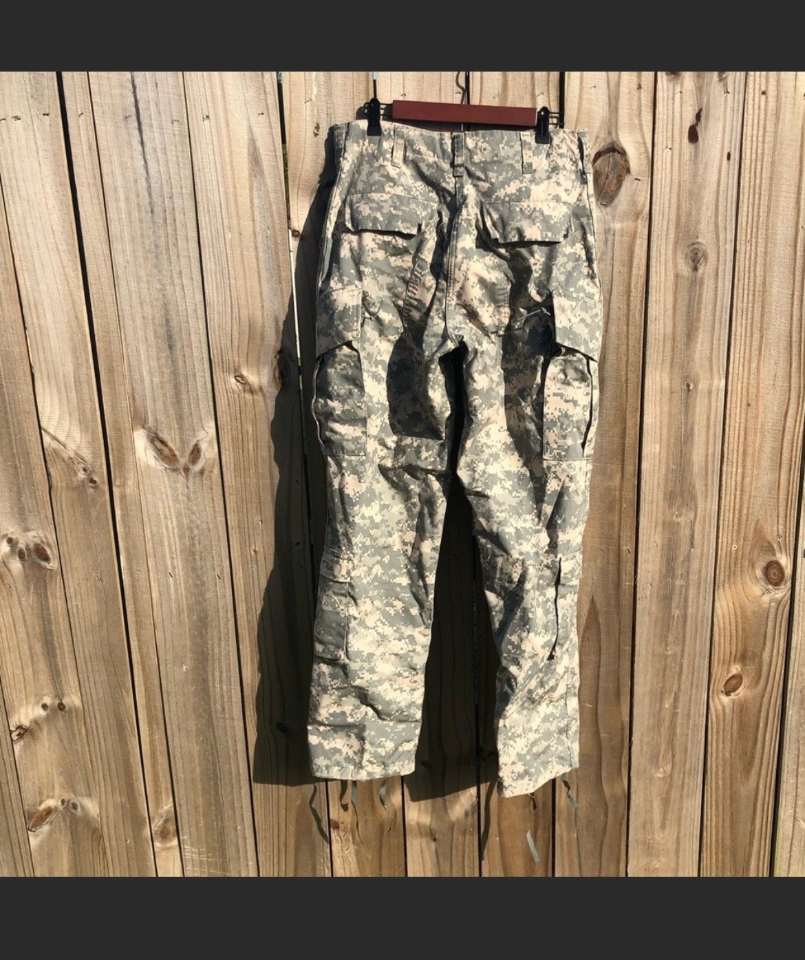 Classic Straight Cargo Pants in Camo