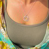 Image 2 of il cosmico peridot Pendant 