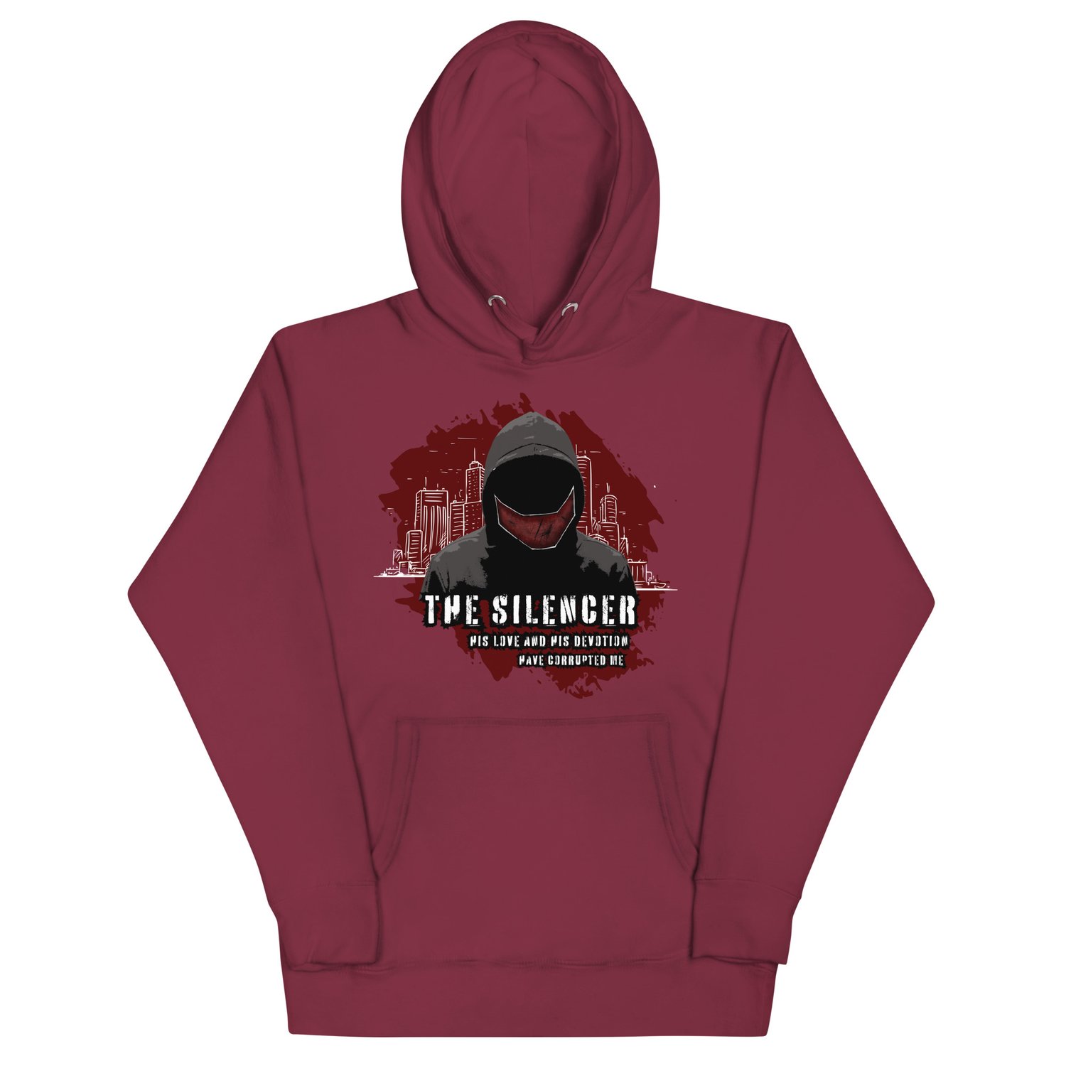 Image of The silencer officially licensed under your scars Unisex Hoodie