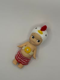 Rhinestone & Flocked Chicken Sonny 