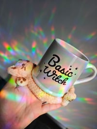 Image 2 of Posavasos gato efecto crochet 