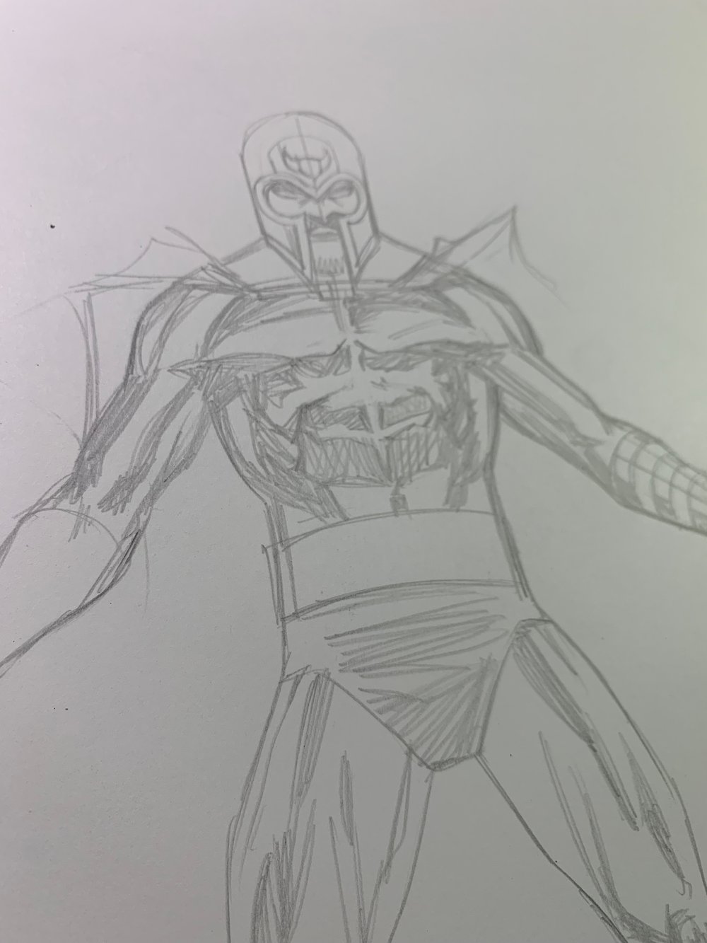 Image of JEAN GREY #1 page 08 original art (unfinished B)