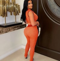 Image 9 of “Anika” Ribbed Two- Piece Zipper Set