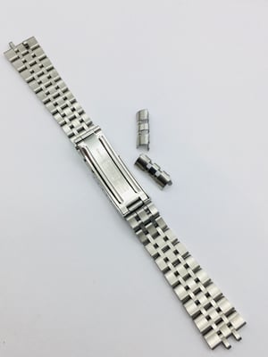 Image of STAINLESS STEEL GENTS WATCH STRAP,TUDOR,17mm,CURVE LUGS,NEW.(TU-5)