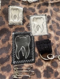 Image 2 of  Tooth and Leopard Mini Shoulder Bag 1/1