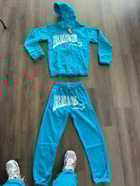 Image 2 of RARE MIAMI BLUE RHINESTONE SET