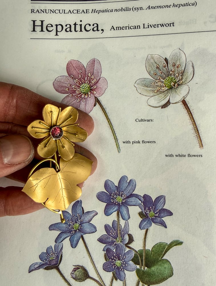 Image of Hepatica Pendant