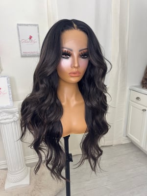 Image of Smoky brown luxury (ready to ship) 