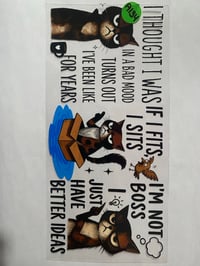 Image 13 of Sarcastic Animal Decals #2