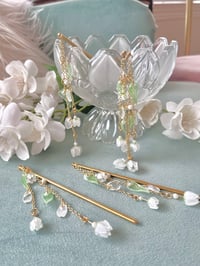 Image 2 of Lily Of The Valley Hair Pin