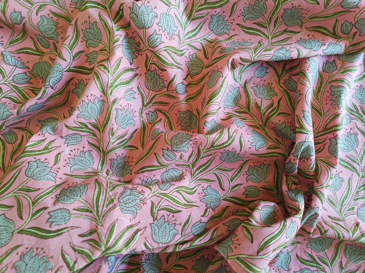 Image of Namaste fabric Tulipes