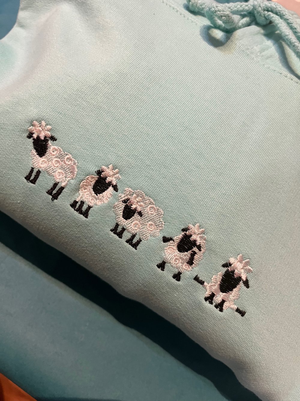 Image of Woolly baa sheep hoody 