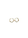 14K Tricolor Disco ball hoop