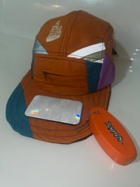 Image 2 of Orange Goretex Teal Purple Reflect Pocket 5-Panel LongBill