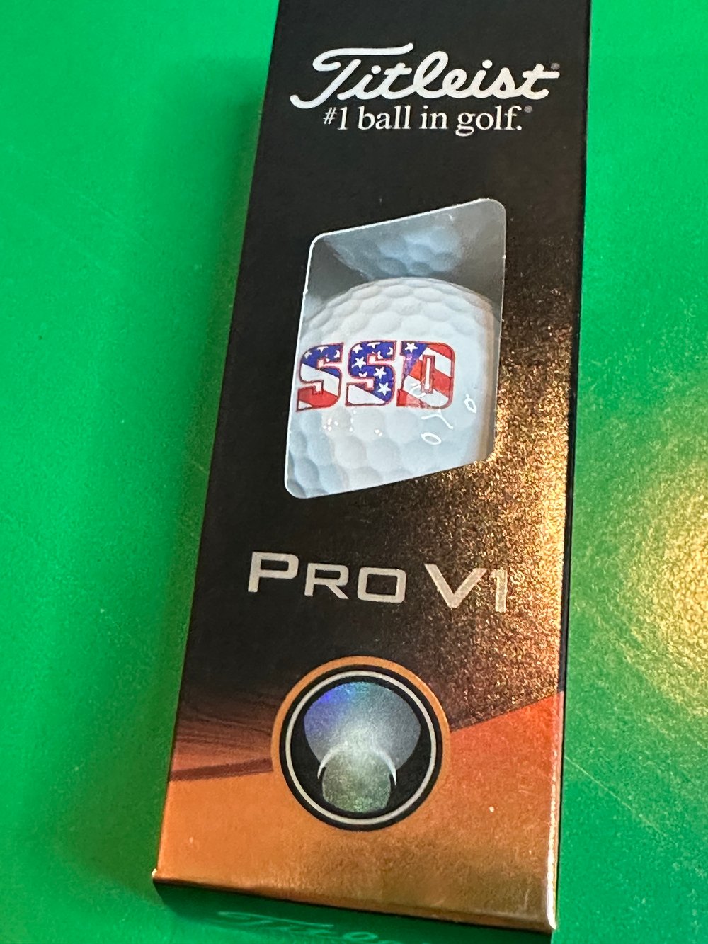 SSD Hardcore Punk Rock Golf Ball & Golf Ball Marker 