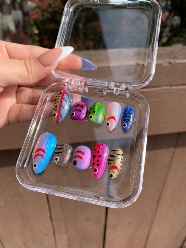 Image of Let’s Go Fishing Nails 