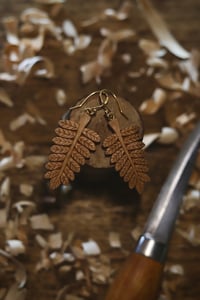 Image 4 of Fern leaf Earrings…..
