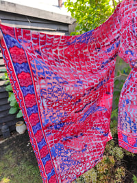 Image 6 of Pefkos co ord sarong set red and blue