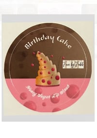 Image 4 of Fabb Birthday Cake Lip Scrub duo. Arrives w/ free lip gloss!