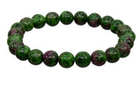 Ruby Zoisite Crystal Bracelet 