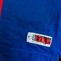Image 2 of VTG 90s Texas Rangers Polo Tee Sz L